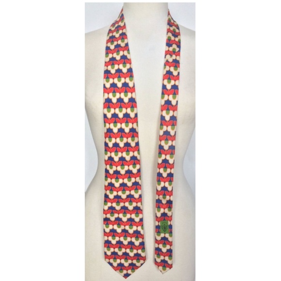 GUCCI Pop Art RETRO Tie NEW Authentic Italy RARE - Picture 4 of 8